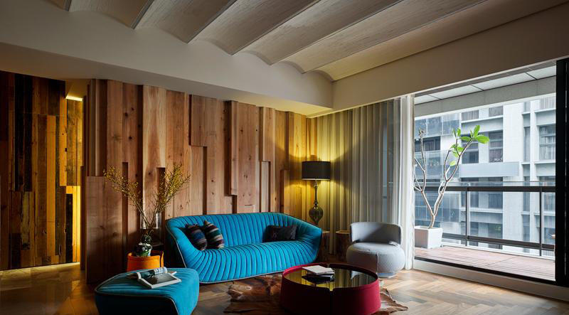 臺灣大湖森林室內(nèi)設(shè)計(jì)丨家的溫度與手感